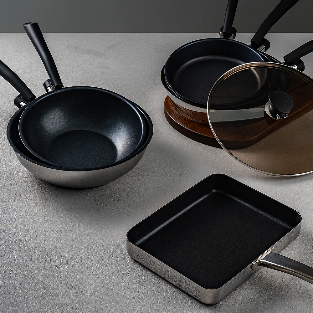 알텐바흐 디펜더스 브런치팬 사각 프라이팬 인덕션 후라이팬