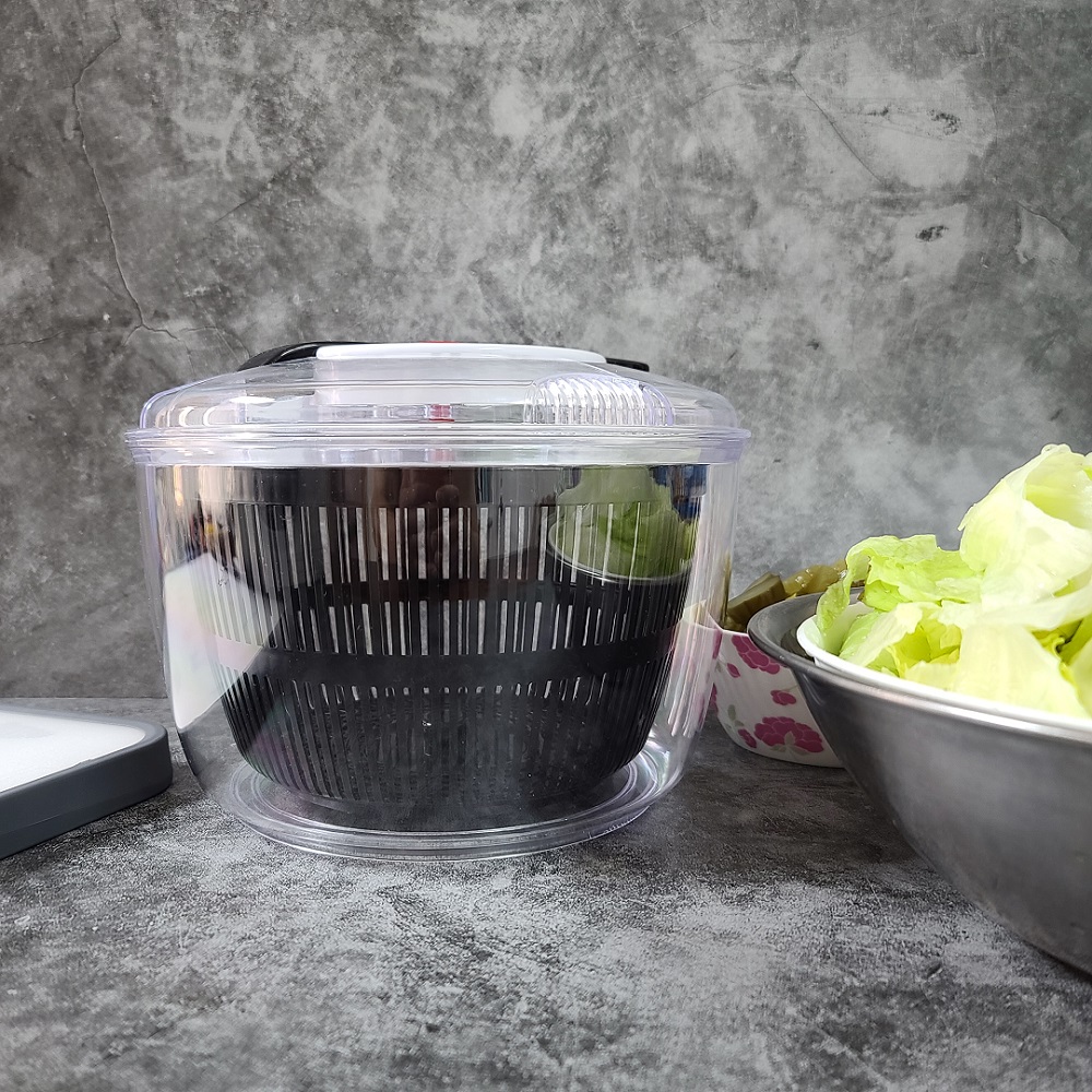 반자동 샐러드 스피너 야채탈수기 24cm
