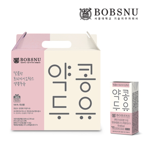 달콤한 프리바이오틱스 약콩두유(190ml, 20팩) 1박스