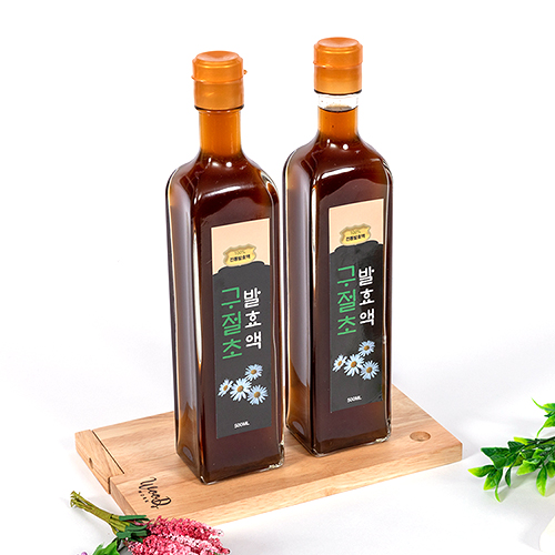 발효식품연구소 풍경 국내산 구절초 발효액 500ml 무설탕 5년이상숙성 대표이미지 섬네일