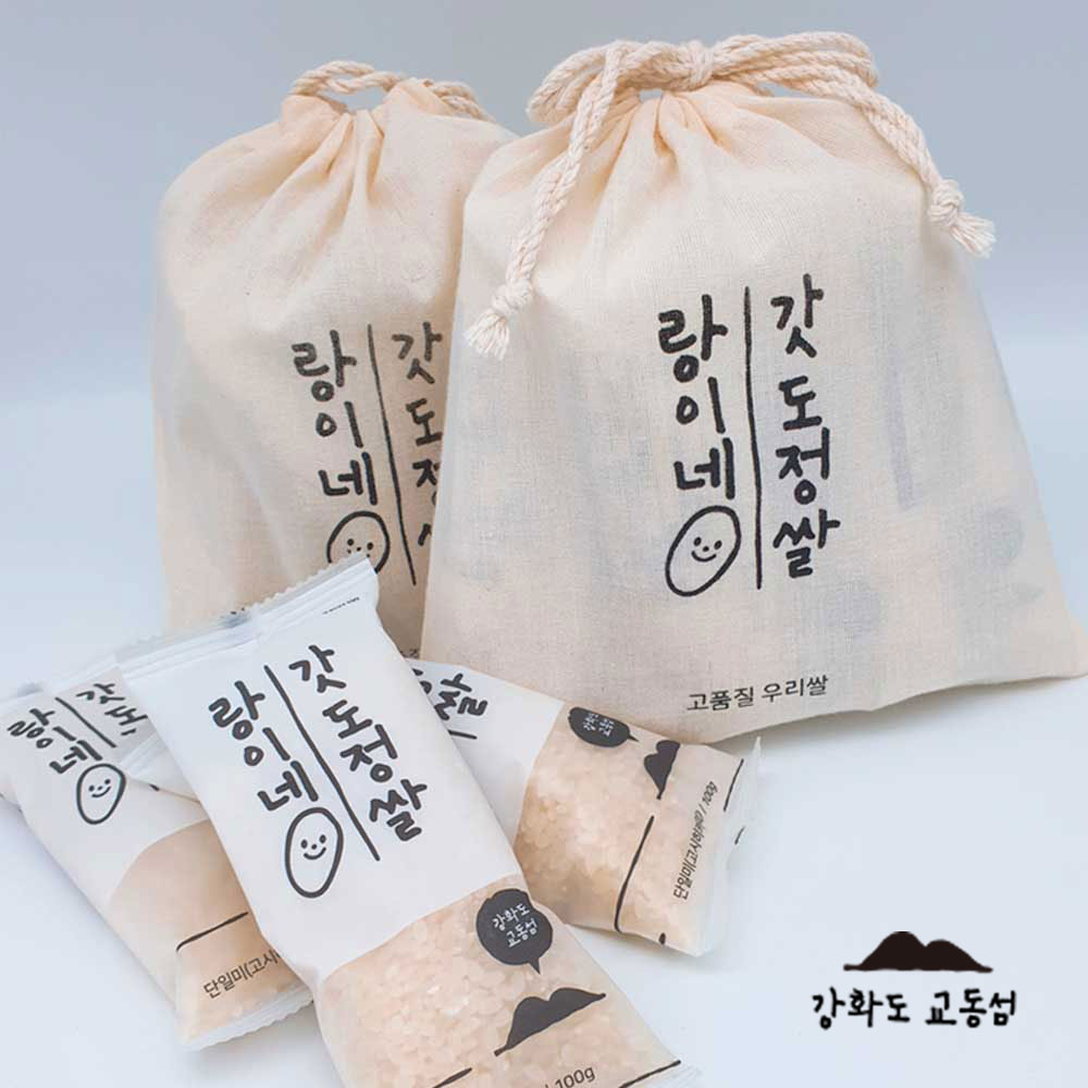 당일도정 강화섬쌀 100g 개별포장(7개입, 14개입)