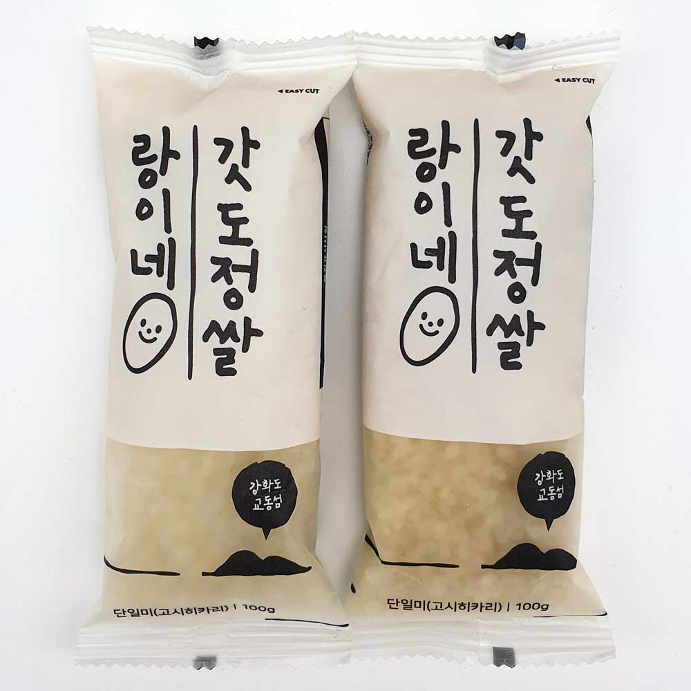 당일도정 강화섬쌀 100g 개별포장(7개입, 14개입)