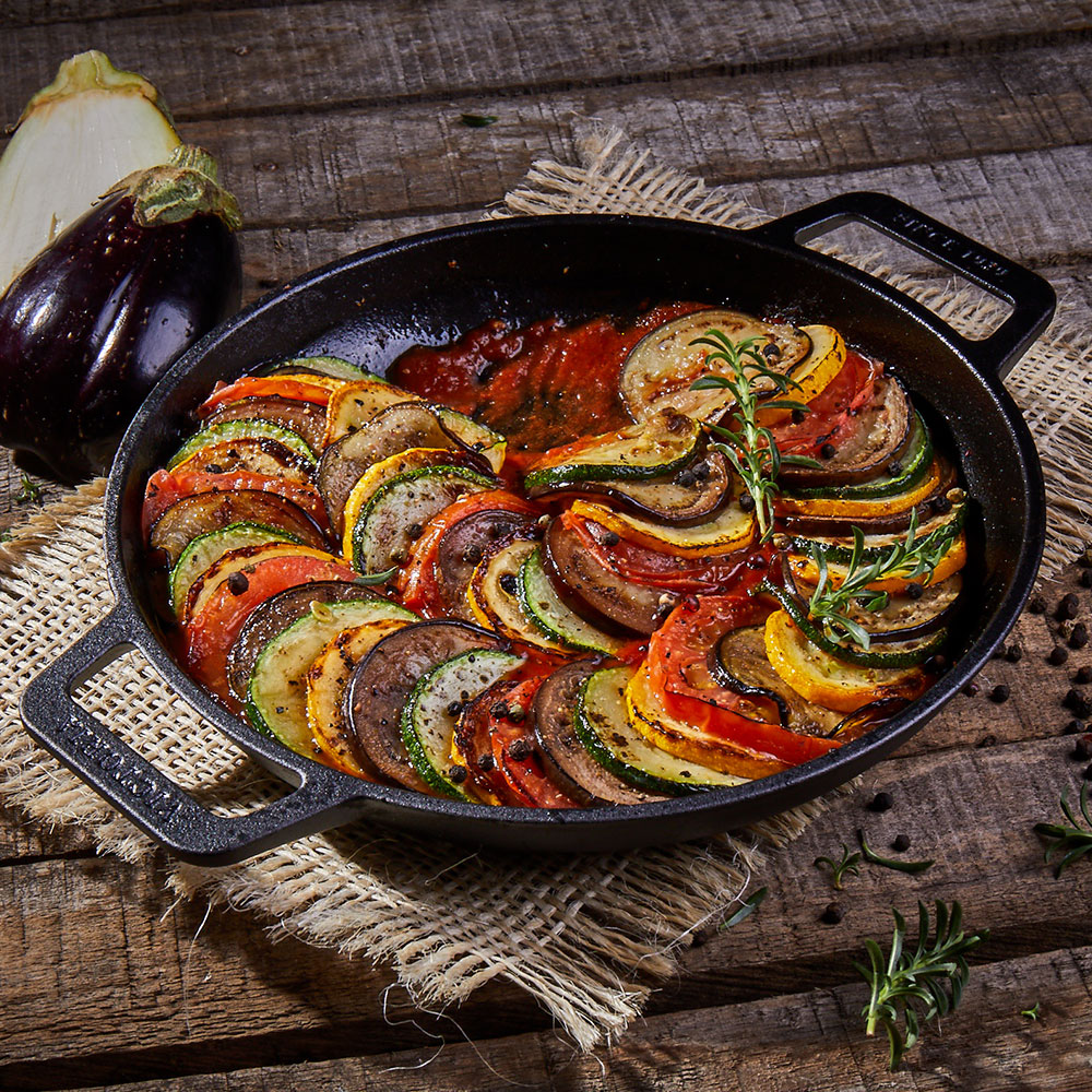 빅토리아 양수 주물 스킬렛 에나멜 무쇠팬 후라이팬 25cm