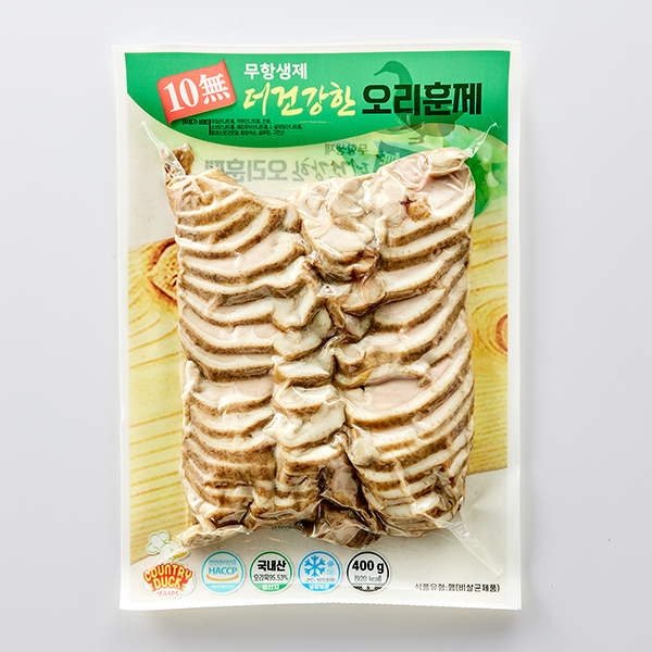 10無 무항생제 더건강한 오리훈제(400g)