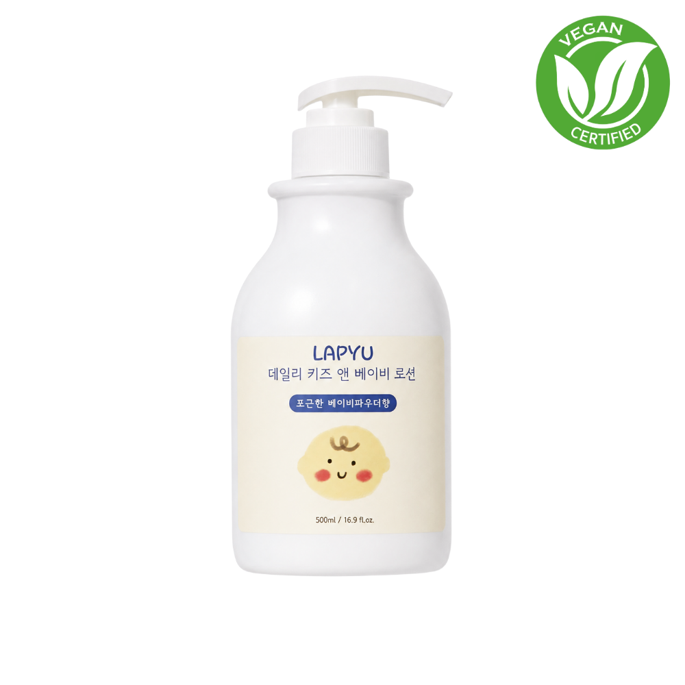 라퓨 비건 데일리 키즈 앤 베이비로션, 500ml, 1개