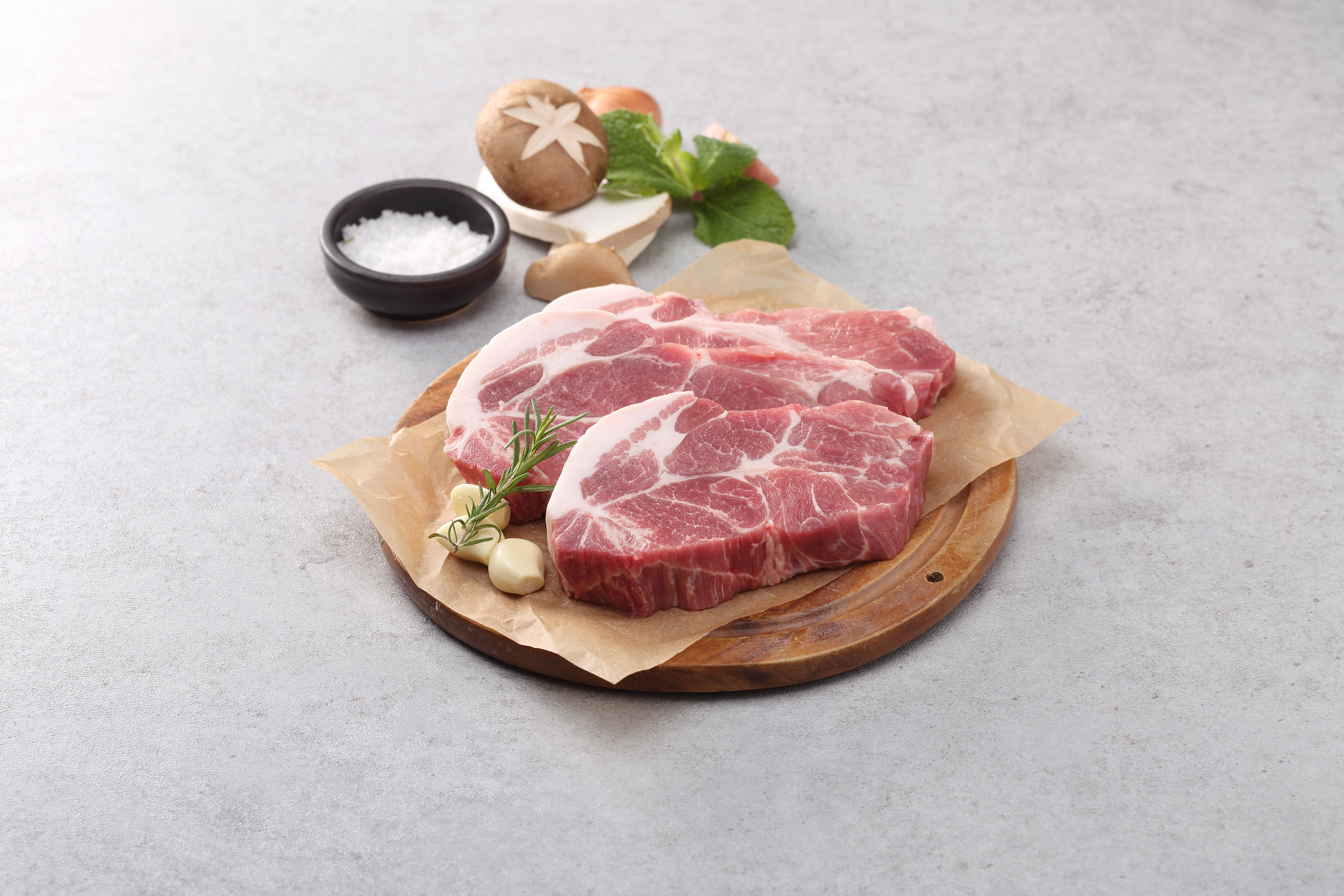 [안동참마돼지] 냉장 삼겹살500g + 목살500g(구이용)총1kg
