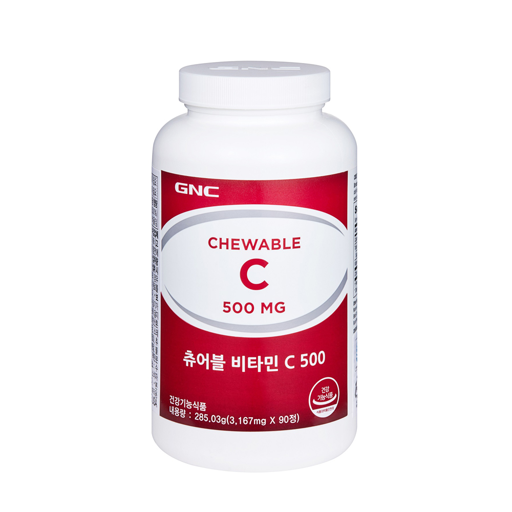 [GNC] 츄어블 C 500 [90정 90일분] 대표이미지 섬네일