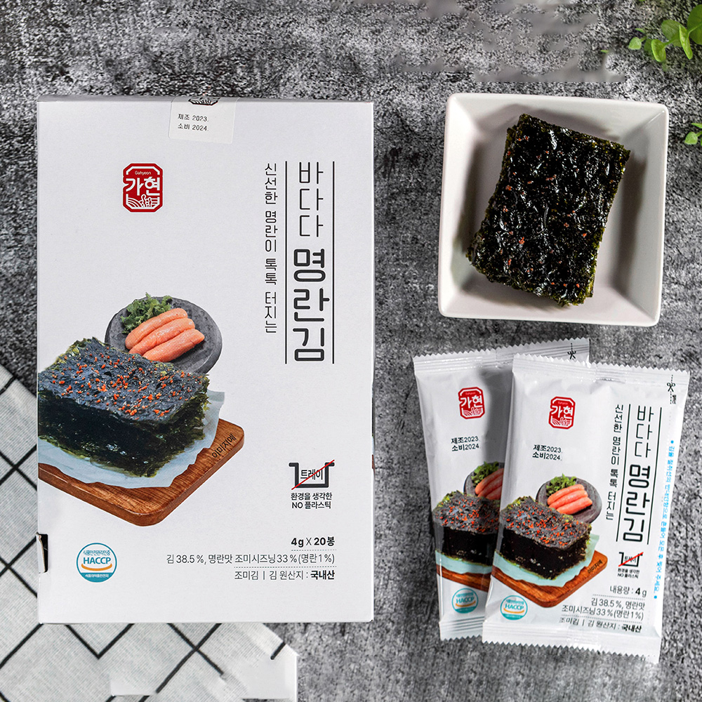 김 바다다 명란김 실속세트 모음 대표이미지 섬네일
