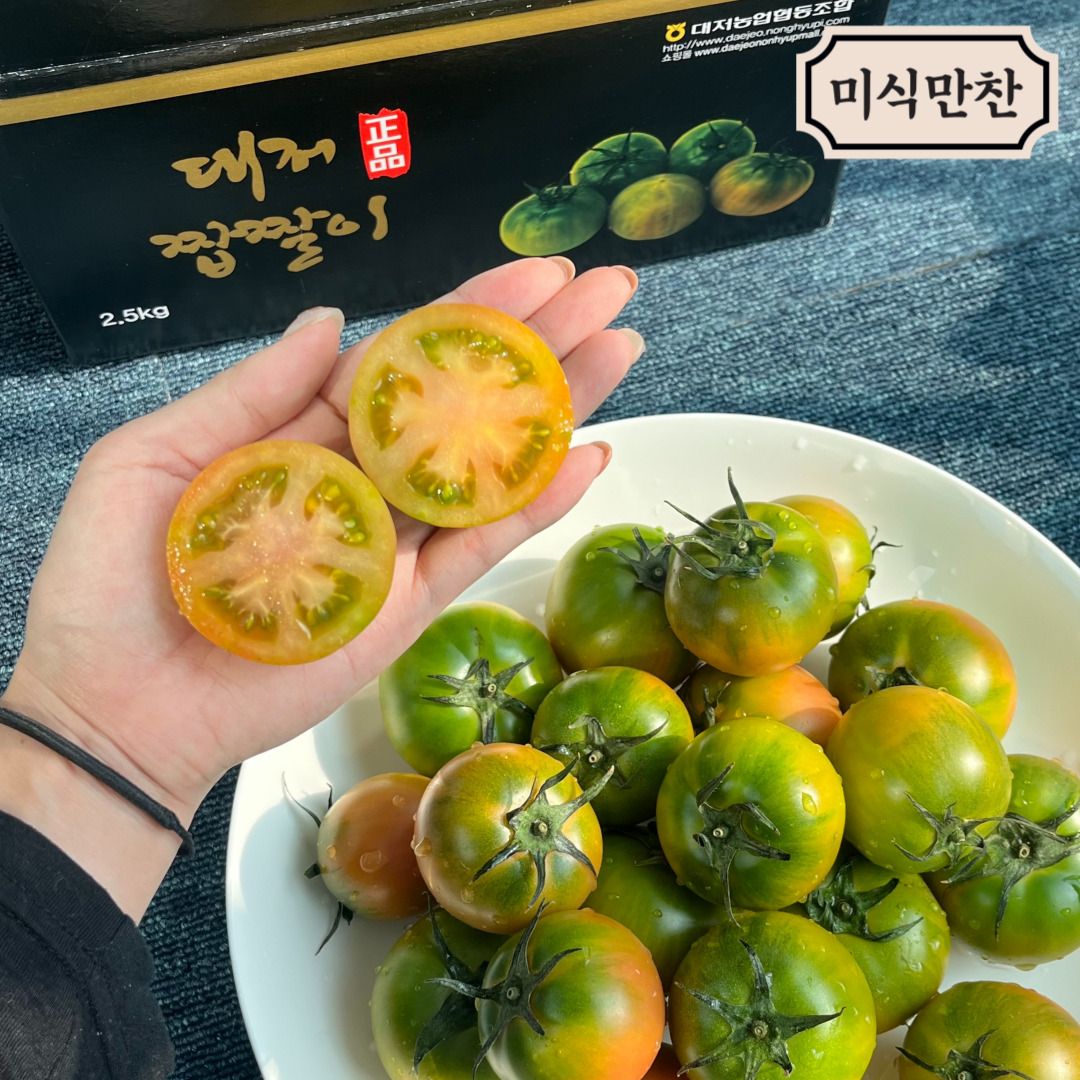 농장직송 부산 대저 토마토 일반용 주스용 2.5kg S/M/L 대표이미지 섬네일