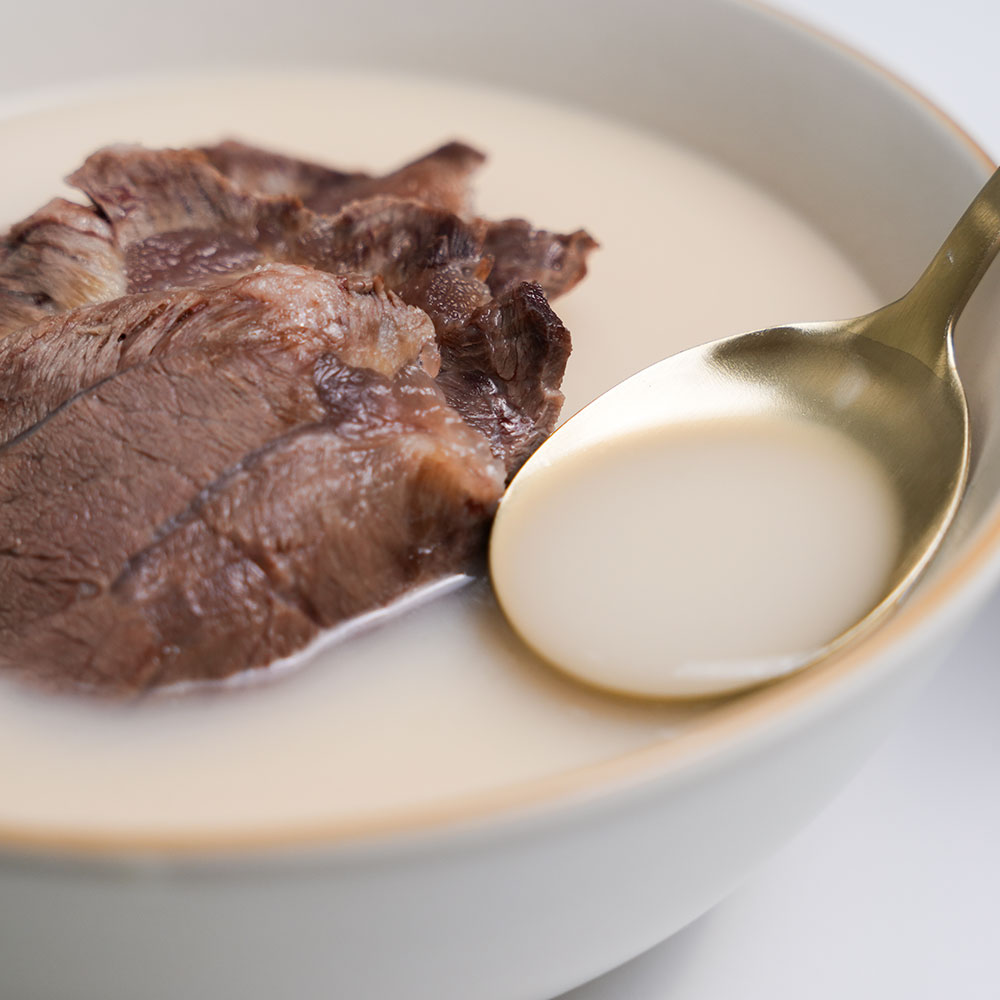 진한 한우 사골곰탕 400g  5팩~ 국산 한우곰탕