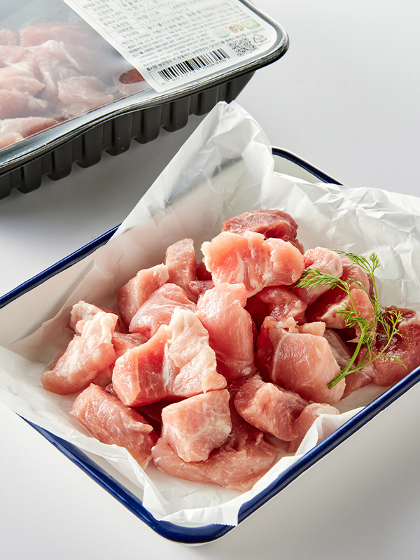 동물복지 한돈 뒷다리 찌개용(300g)