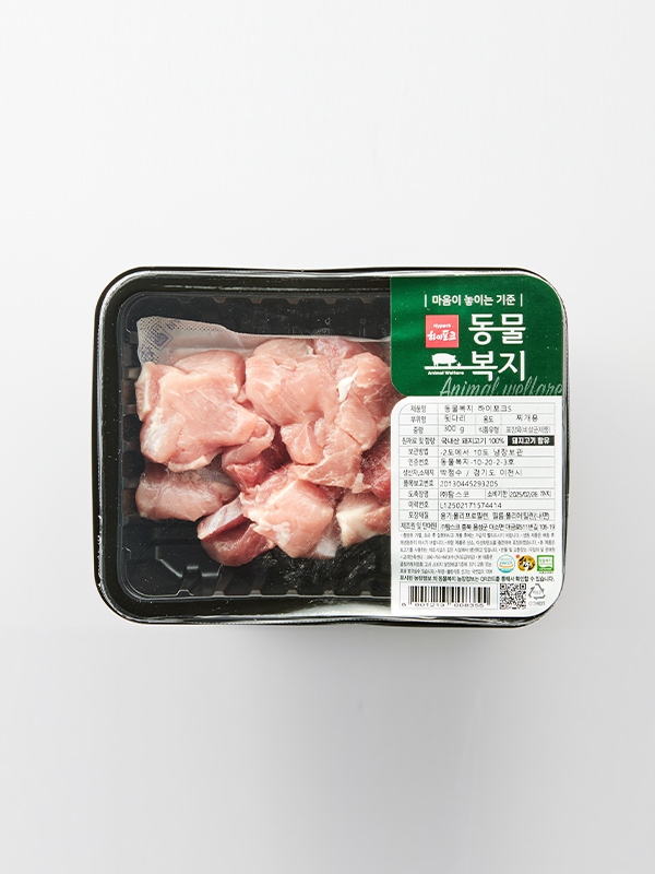 동물복지 한돈 뒷다리 찌개용(300g)