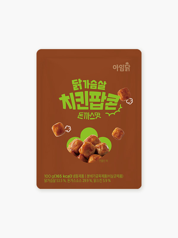닭가슴살 치킨팝콘 돈까스 (100g)