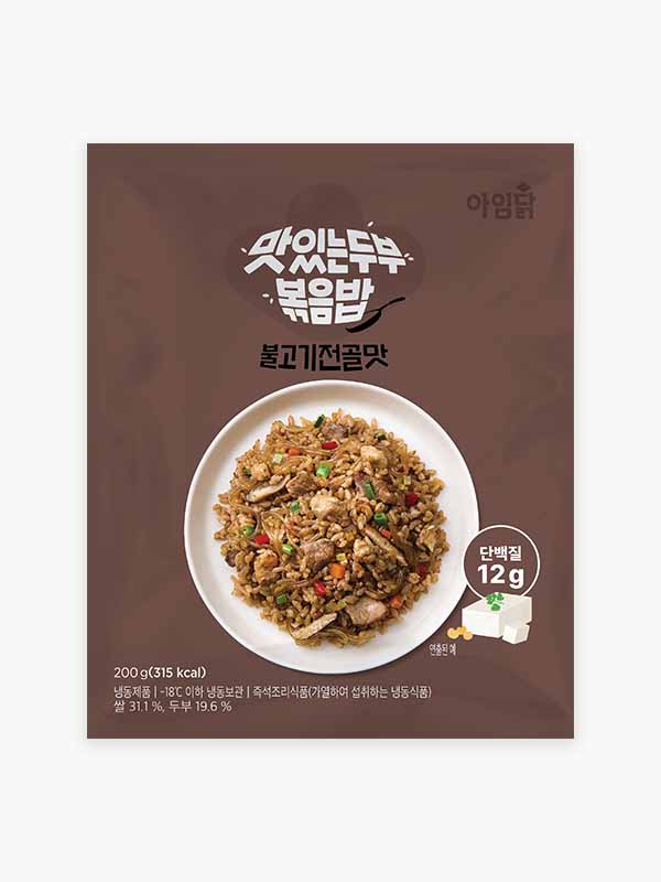 맛있는 두부 볶음밥 4종 (200g×8팩)