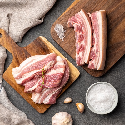 [지리산산골흑돼지] 지리산 흑돼지 오겹살 500g 대표이미지 섬네일