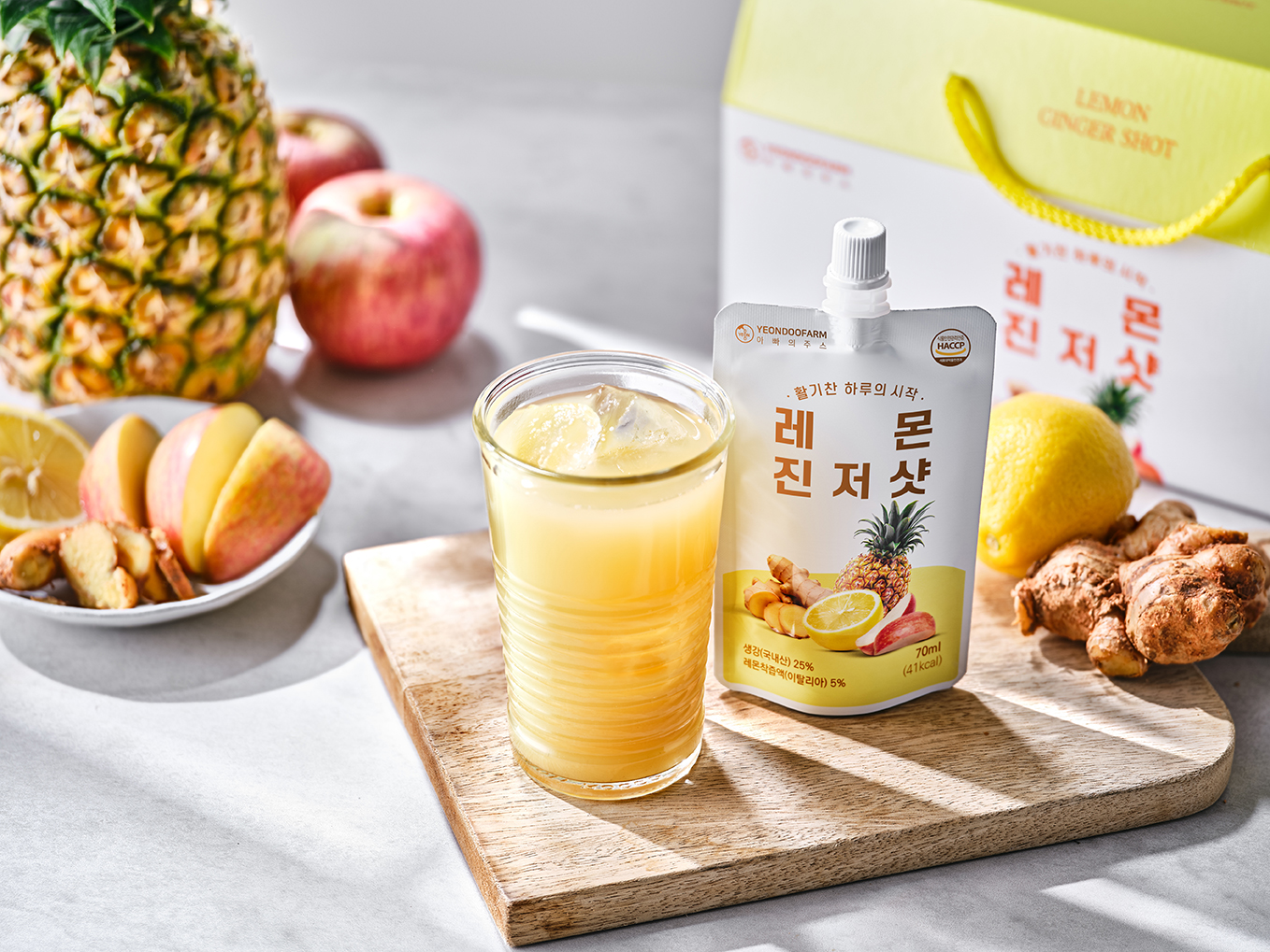[연두팜] 레몬진저샷 70ml 30개입