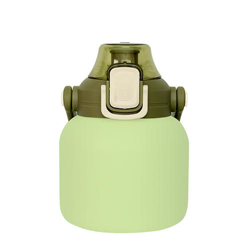쿠팸-C7 탑 핸들 와이드 텀블러 600ml (2중잠금, 빨대포함)
