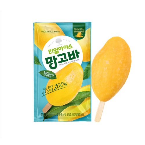 [신세계푸드] 리얼 아이스 망고바 60gx15개