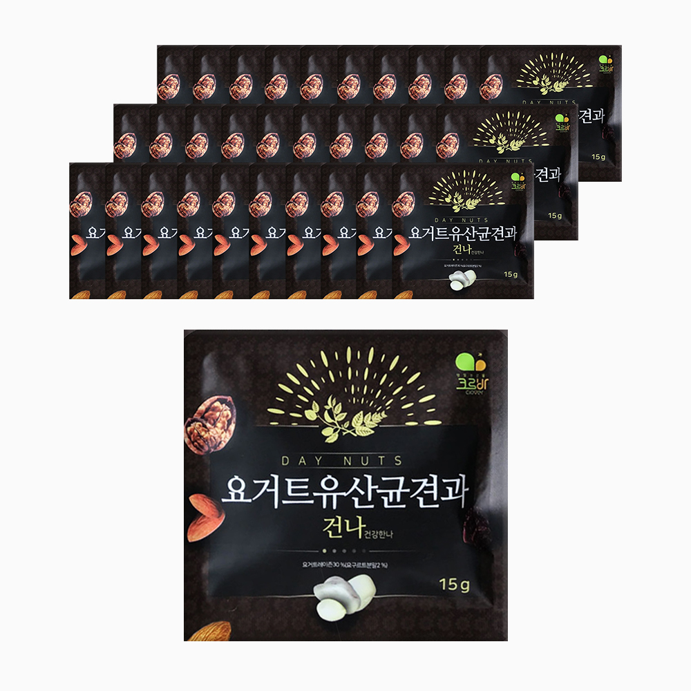 요거트 유산균 견과 15g * 30봉