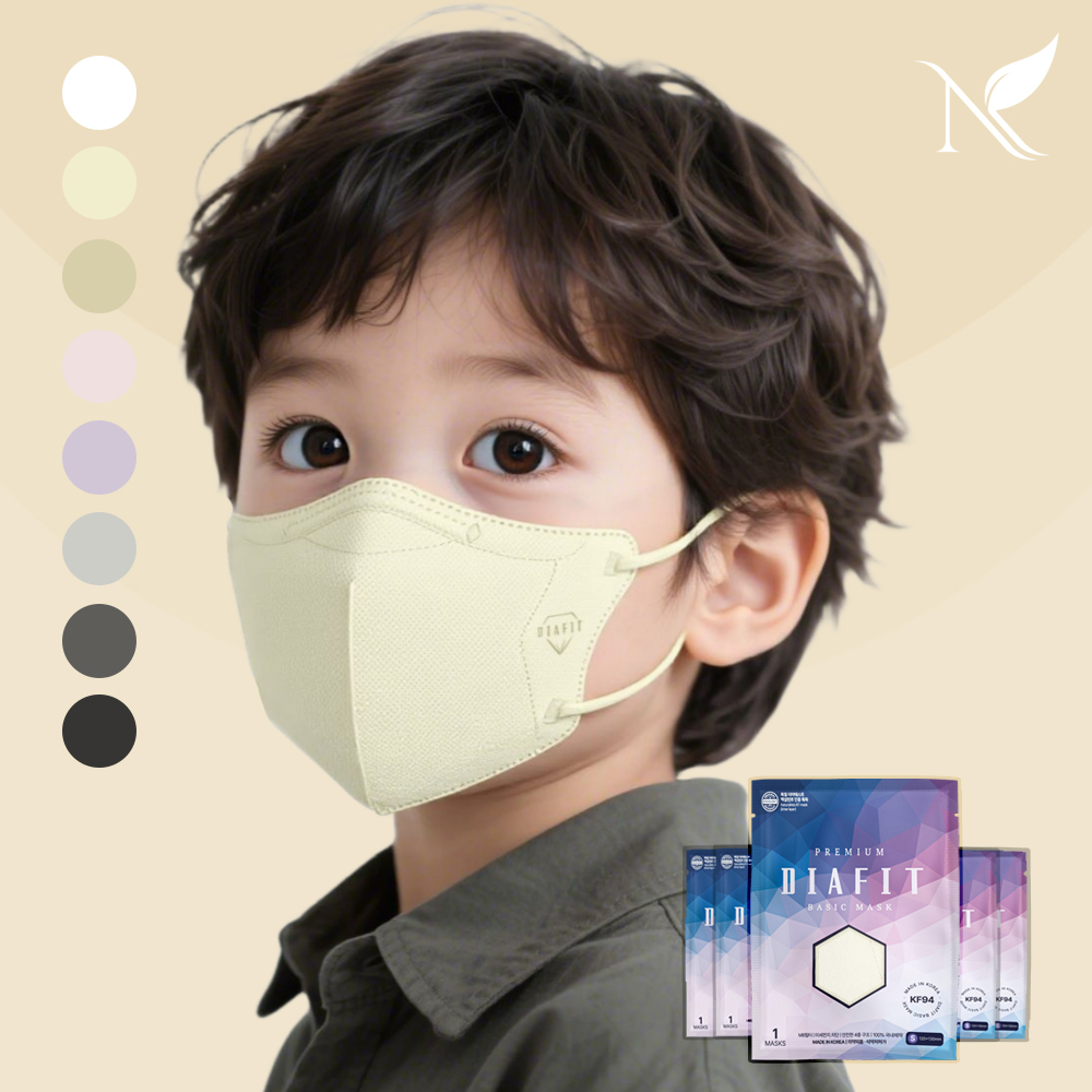 내추럴키스 다이아핏 KF94 마스크 컬러 25입 개별포장