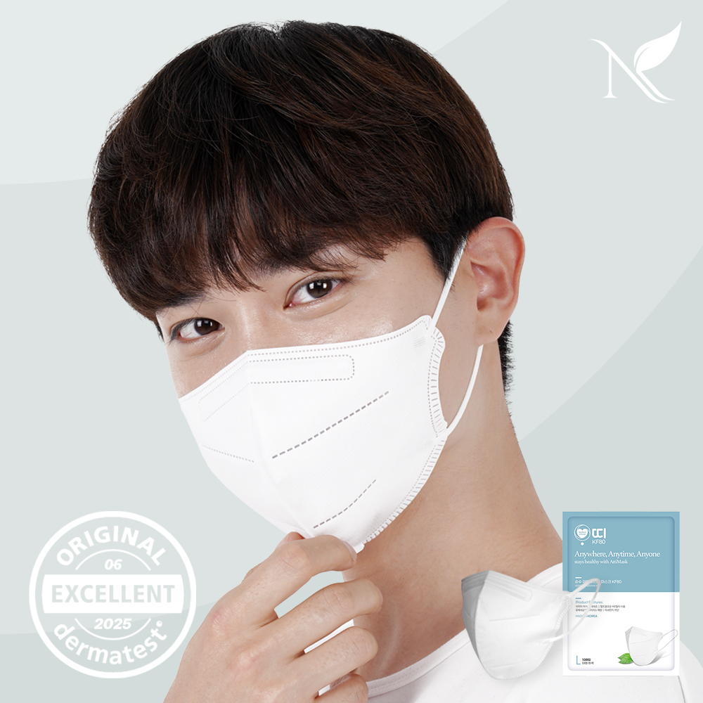 내추럴키스 순수아띠 KF80 마스크 100매입