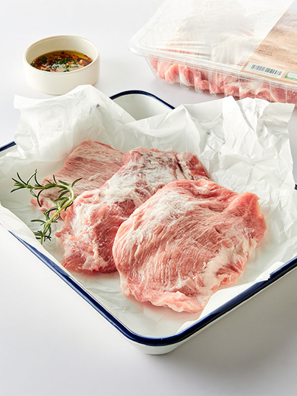 무항생제 한돈 통항정살 구이/수육용(500g)