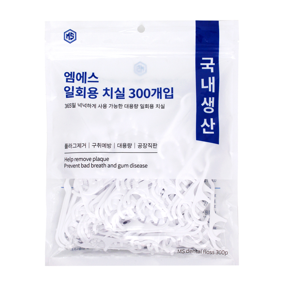 [엠에스] 일회용 치실 300개입