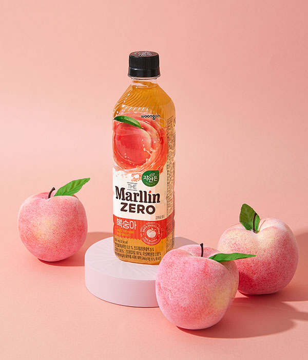 [1+1] 자연은 더말린 복숭아 제로 (500ml)
