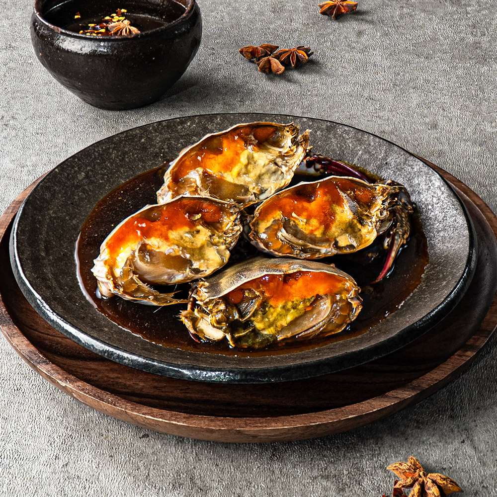 연평도 알배기 봄 암꽃게 절단게장 간장게장 1kg (2마리/4조각) 대표이미지 섬네일