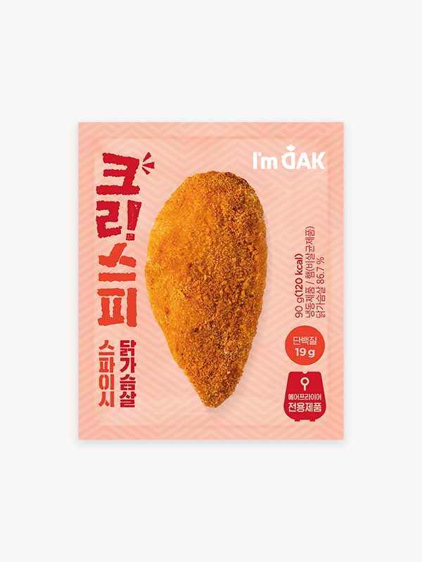 크리스피 닭가슴살 스파이시 (90g)