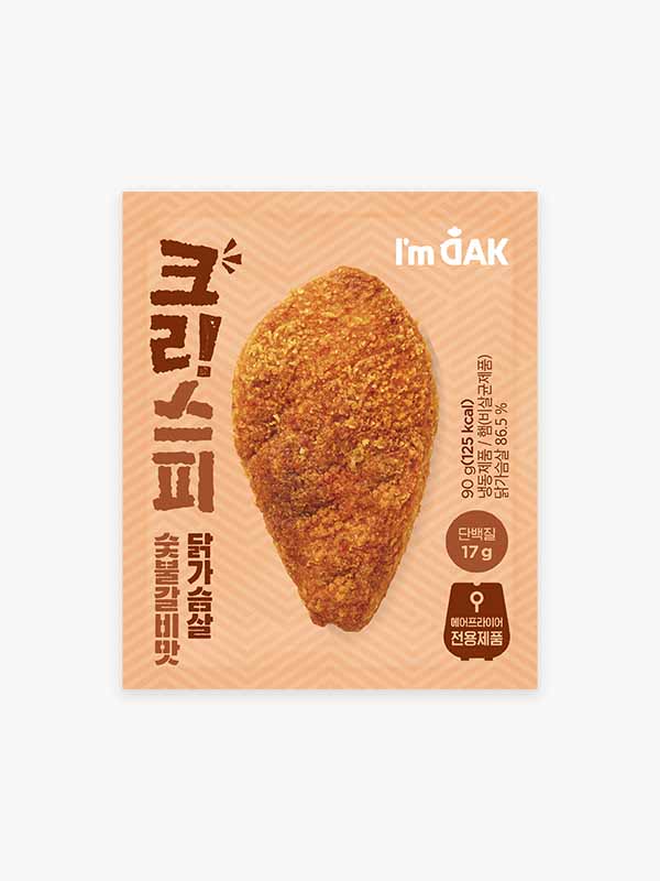 크리스피 닭가슴살 숯불갈비 (90g)