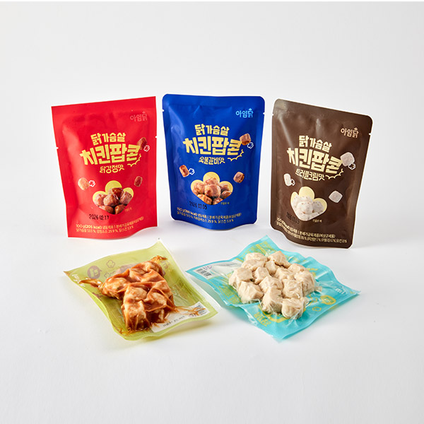 한입쏙쏙 닭가슴살 치킨팝콘 5종 (100g×10팩)
