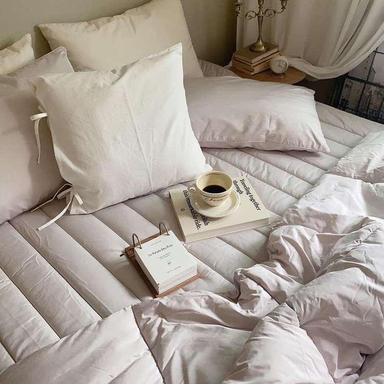 [호무로] 스탠다드 필굿 사계절 침구 베개커버(지퍼형)