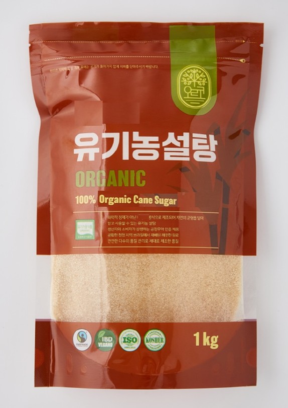 브라질 잘레스 비정제 유기농 설탕 1kg
