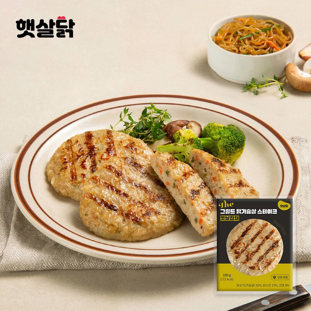 COPY_The그릴드 닭가슴살 스테이크 옛날잡채 100g 10팩~ 대표이미지 섬네일