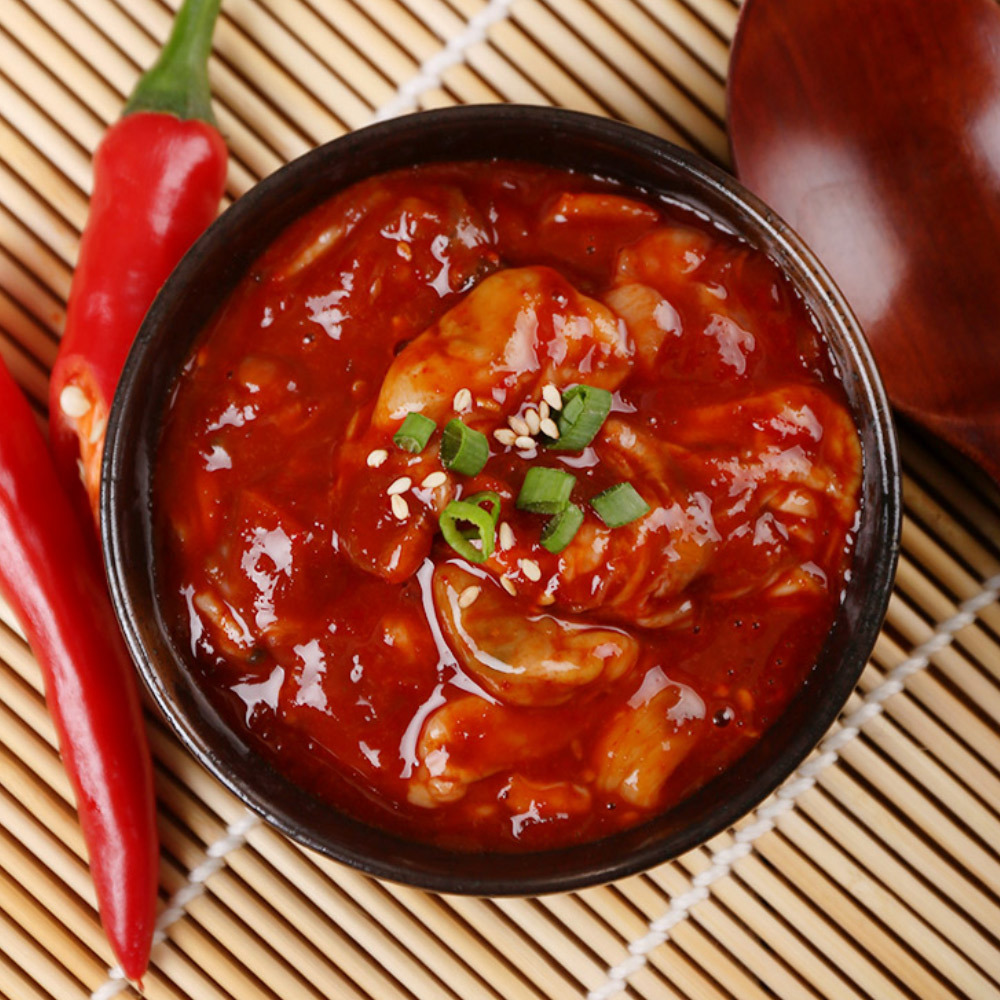 강경 전통 맛깔젓 양념 어리굴젓 250g~