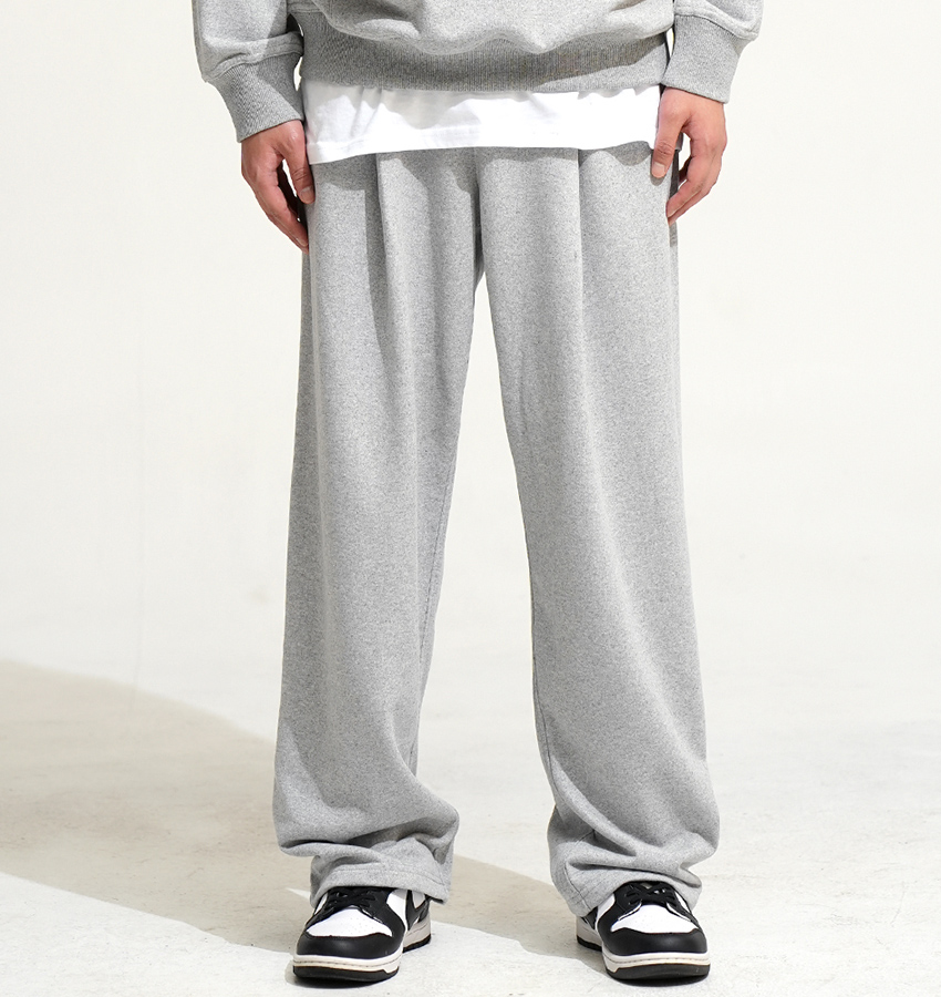 남여공용 사계절 트레이닝원턱 와이드팬츠 남여공용 커플룩 홈웨어 일상복