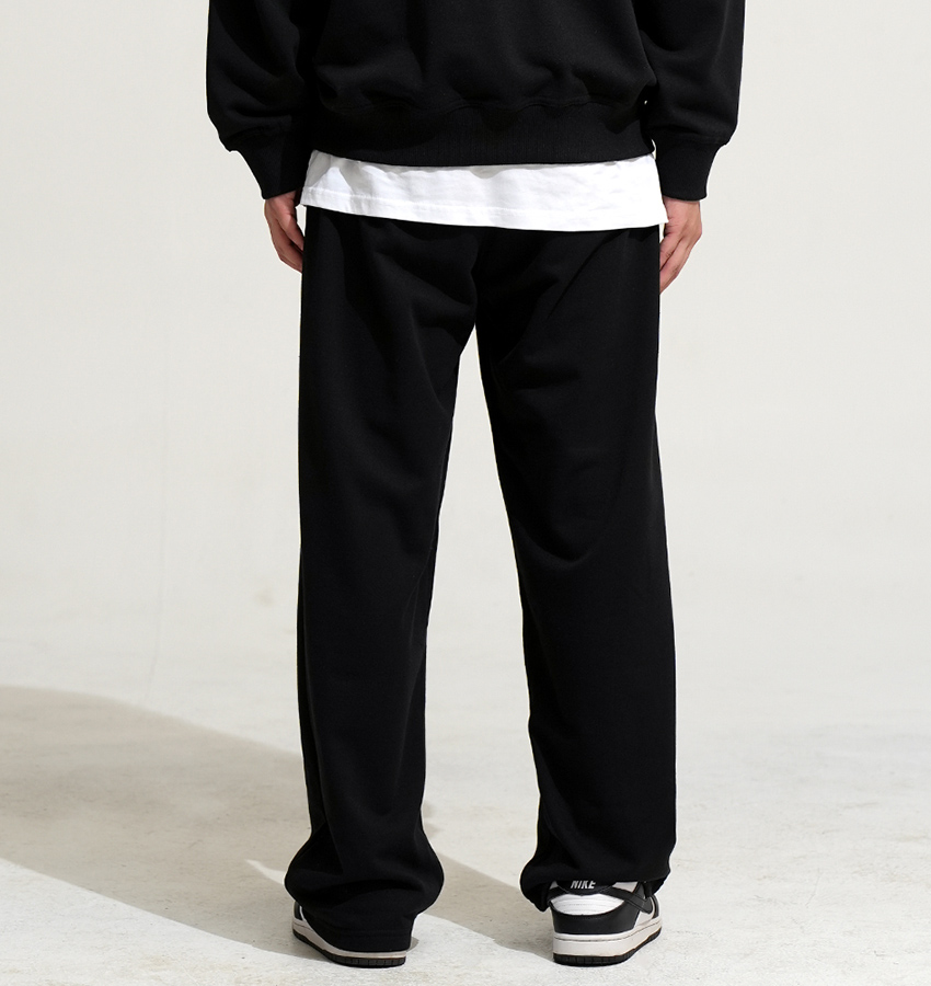 남여공용 사계절 트레이닝원턱 와이드팬츠 남여공용 커플룩 홈웨어 일상복