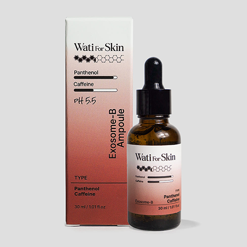 와티 포 스킨 판테놀 카페인 엑소좀비 앰플 30ml