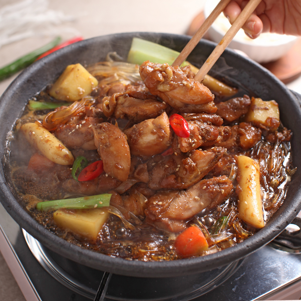 대식가 안동식 닭조림 600g 2팩/3팩/4팩 대표이미지 섬네일