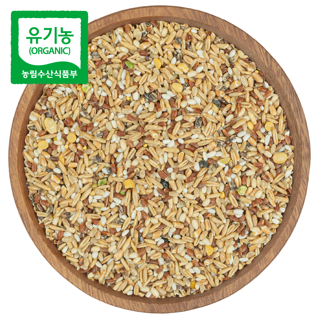 국산 유기농 귀리 혼합 10곡 잡곡 쌀 800g