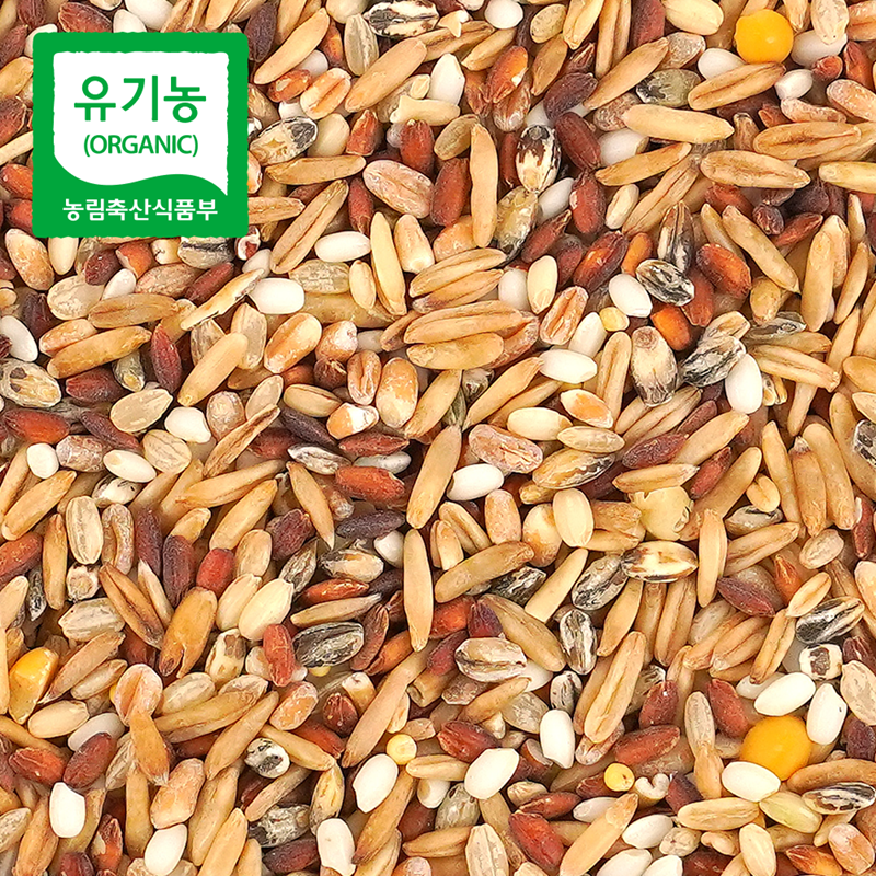 국산 유기농 귀리 혼합 10곡 잡곡 쌀 800g