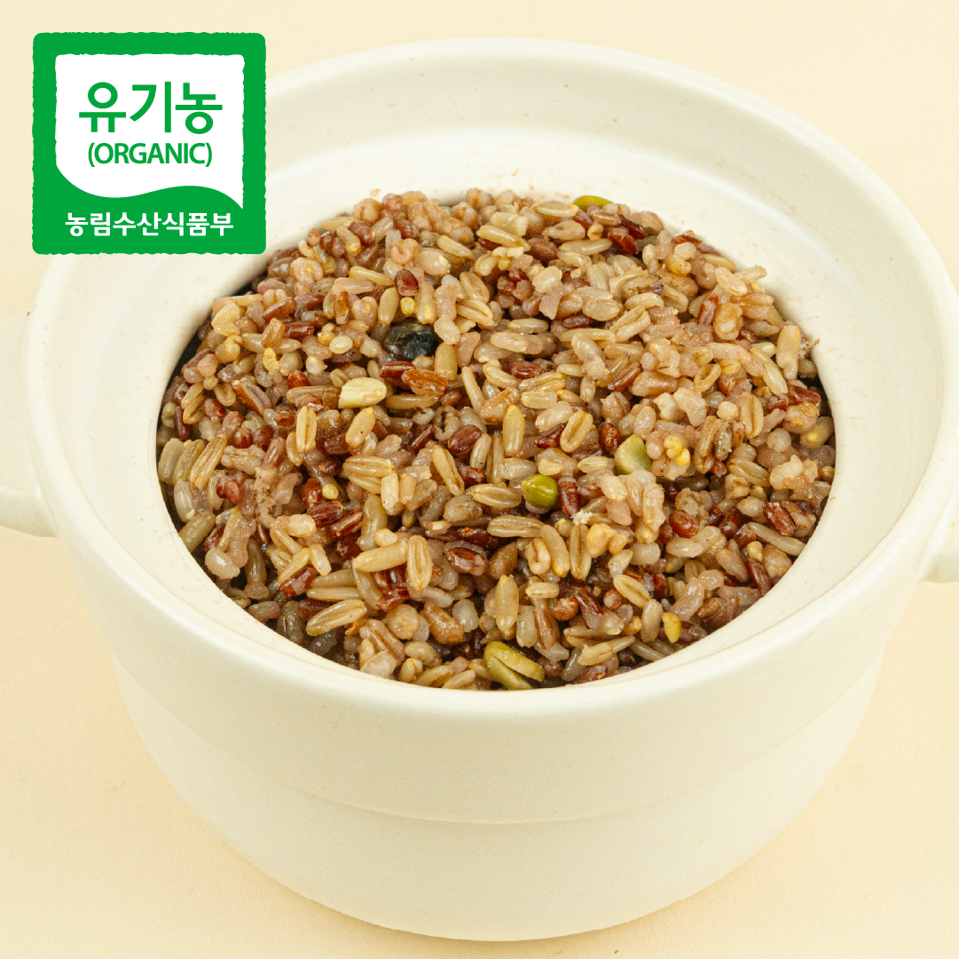 국산 유기농 귀리 혼합 10곡 잡곡 쌀 800g