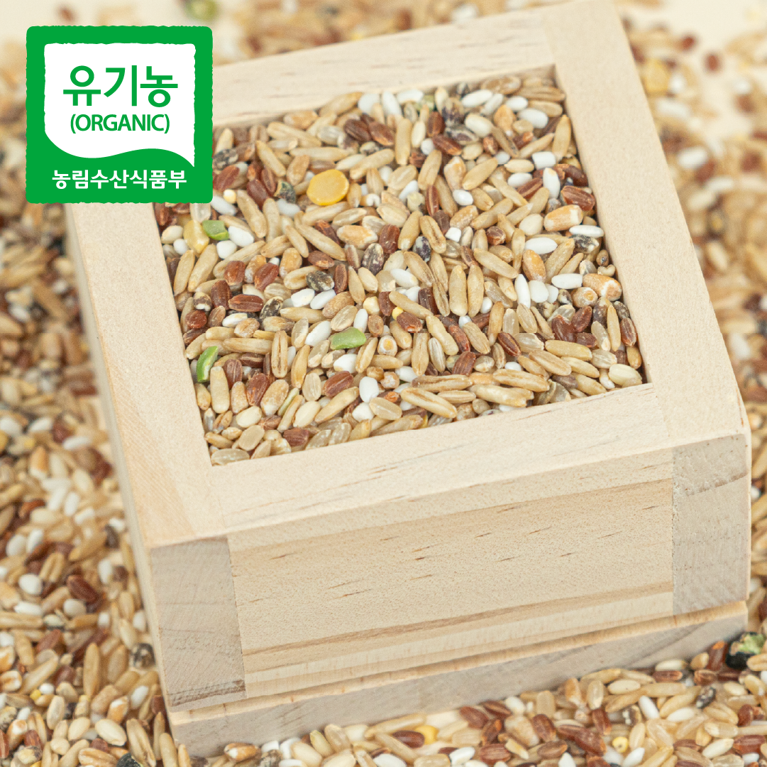 국산 유기농 귀리 혼합 10곡 잡곡 쌀 800g