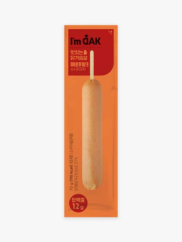 닭가슴살 소시지꼬치 매운후랑크 (70g)