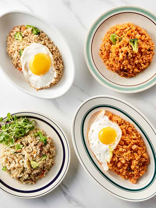 맛있는 현미치즈볶음밥 도시락 4종 (195g×4팩)