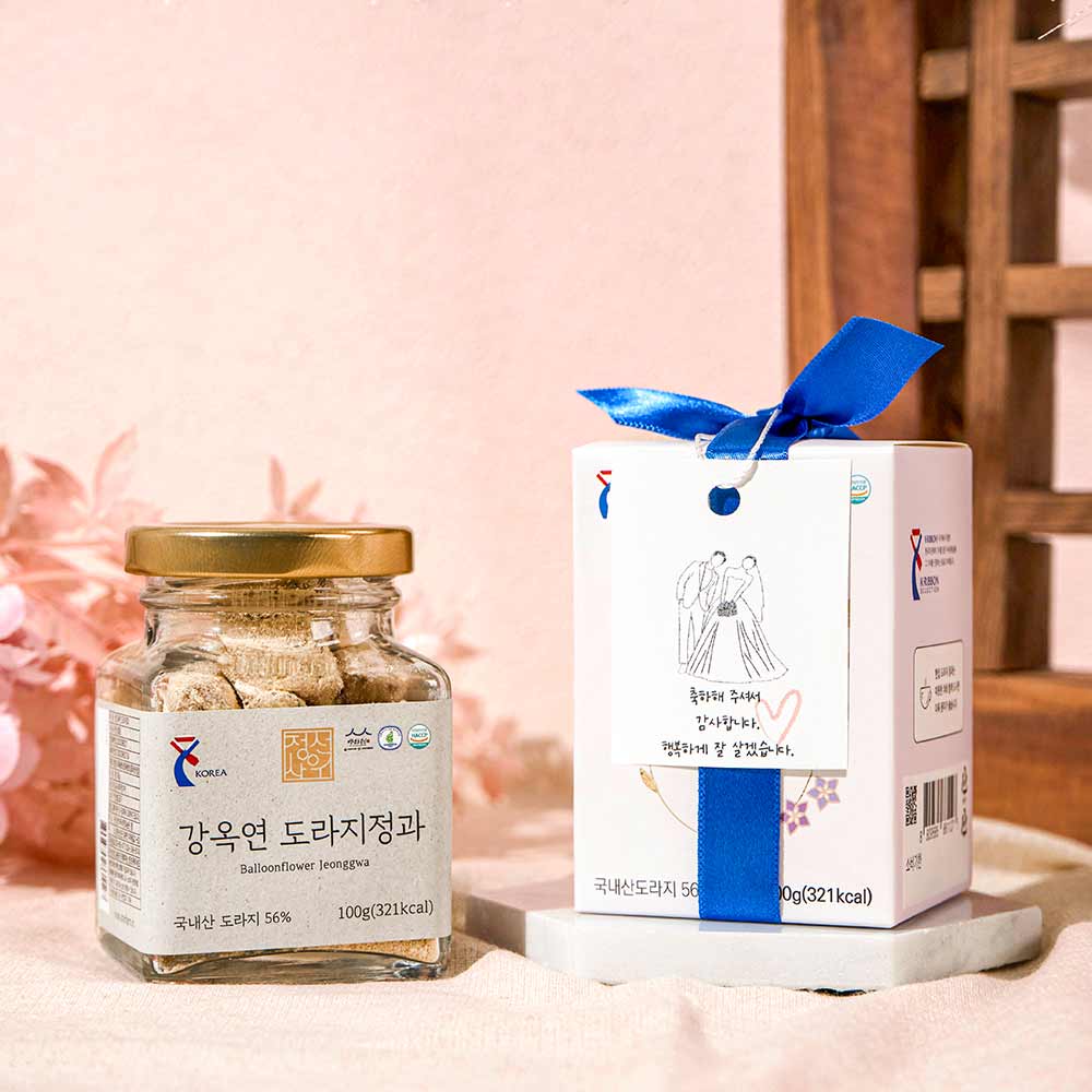 강옥연 국산 한입도라지정과/한입더덕정과 (선물,답례용 인기)