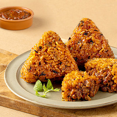바쁘닭 현미주먹밥 마제소바맛 (100g×10팩) 대표이미지 섬네일