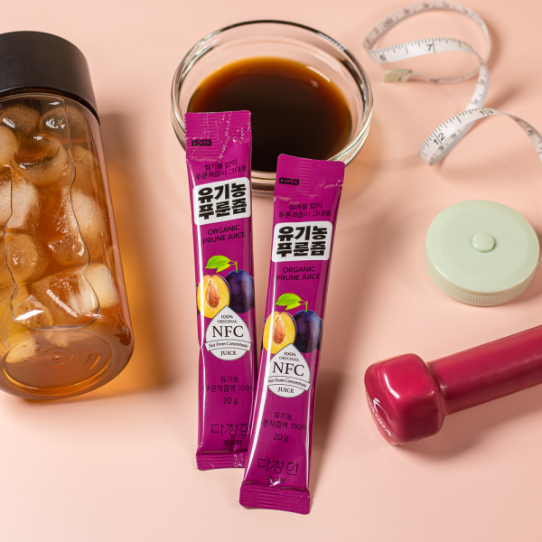 다정헌 유기농 푸룬즙 NFC 착즙 유기농 푸룬주스 100% 스틱 14입