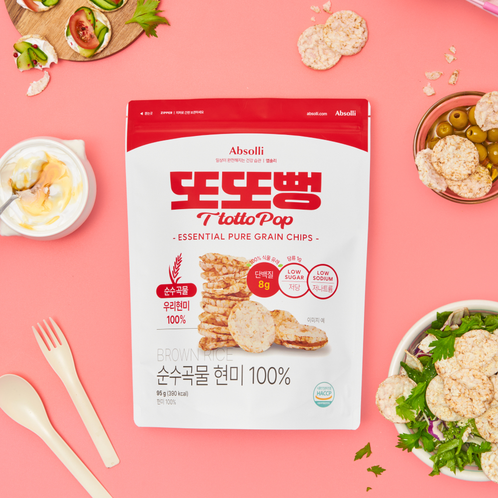 또또뻥 현미100% 뻥튀기 95g